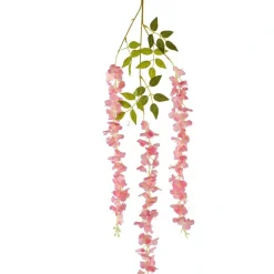 DTOPBUYAGE - Deux paquets de wisteria artificielle rose pour décoration dtopbuyage
