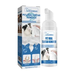 DTOPBUYAGE - Désincrustant dentaire pour animaux de compagnie, 60 ml - dtopbuyage