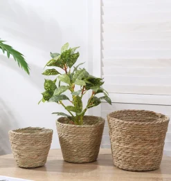 DTOPBUYAGE - Dtopbuyage - roseaux artificiels, 10 pièces