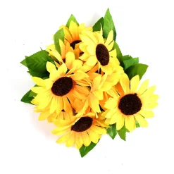 DTOPBUYAGE - Dtopbuyage - tournesol vigne petite tête - 2 pièces