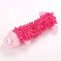 DTOPBUYAGE - Dtopbuyage jouet en peluche interactif cochon rose pour chiots