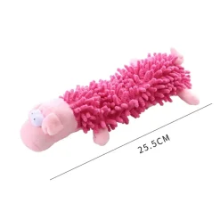 DTOPBUYAGE - Dtopbuyage jouet en peluche interactif cochon rose pour chiots