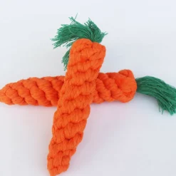 DTOPBUYAGE - Dtopbuyage jouet de carotte tressée pour chienslot de 2