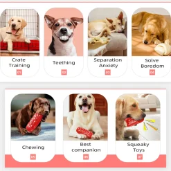 DTOPBUYAGE - Dtopbuyage jouets pour chien distributeurs de nourriture interactifs