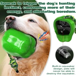 DTOPBUYAGE - Dtopbuyage jouets pour chien - indestructibles, en caoutchouc dur