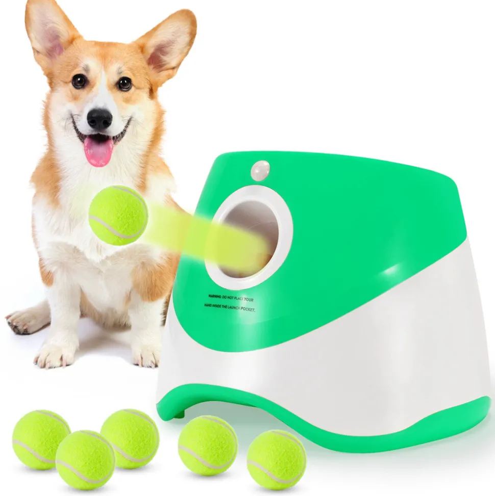 DTOPBUYAGE - Dtopbuyage lanceur de balle automatique pour chiens