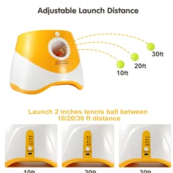 DTOPBUYAGE - Dtopbuyage lanceur de balle automatique pour chiens