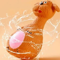 DTOPBUYAGE - Dtopbuyage lot de 2 jouets en latex avec couinement pour chiens