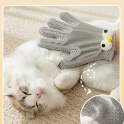 DTOPBUYAGE - Gant de toilettage 2 en 1 pour chiens et chats