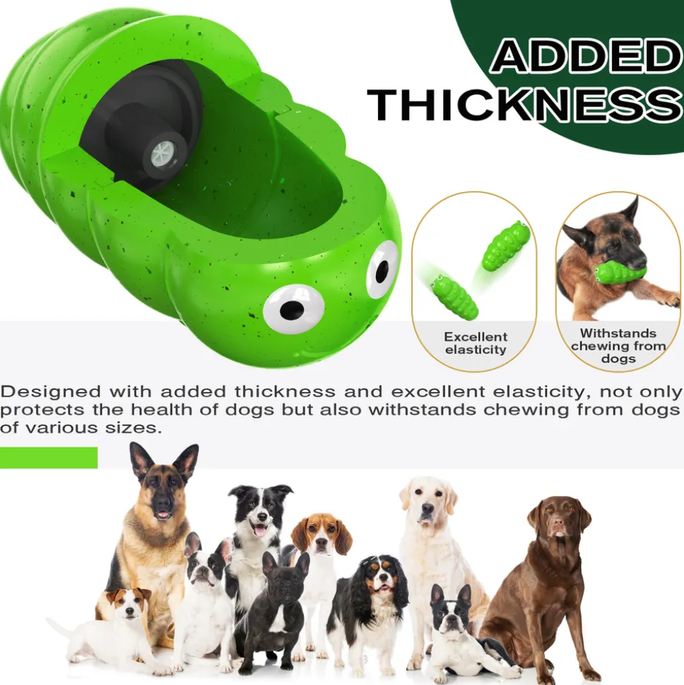 DTOPBUYAGE - Jouet à mâcher pour chien - indestructible, grinçant dtopbuyage