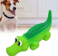 DTOPBUYAGE - Jouet à mâcher pour chien - en caoutchouc indestructible