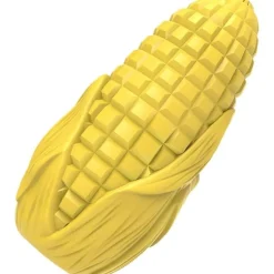 DTOPBUYAGE - Jouet couineur caoutchouc bâton maïs pour chiots et chiens moyens grands