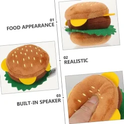 DTOPBUYAGE - Jouet couineur en peluche pour chien