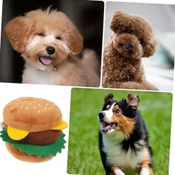 DTOPBUYAGE - Jouet couineur en peluche pour chien