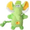 DTOPBUYAGE - Jouet en peluche pour chien en forme d'éléphant dtopbuyage