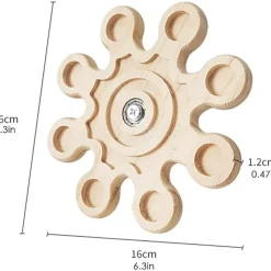 DTOPBUYAGE - Jouet tournant pour chinchillas et rongeurs