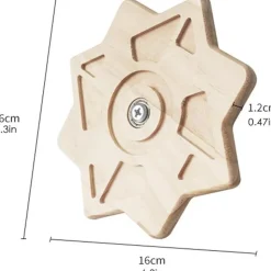 DTOPBUYAGE - Jouet tournant pour chinchillas et rongeurs