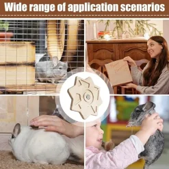 DTOPBUYAGE - Jouet tournant pour chinchillas et rongeurs