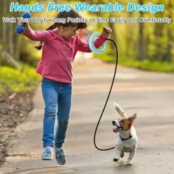DTOPBUYAGE - Laisse enrouleur 360 degrés sans noeud pour petits et moyens chiens
