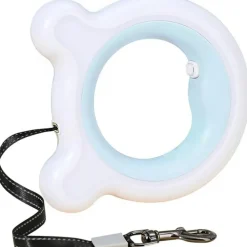 DTOPBUYAGE - Laisse enrouleur 3m rétractable led pour chiens jusqu'à 30 kg