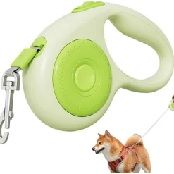 DTOPBUYAGE - Laisse rétractable antidérapante pour chiens