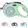 DTOPBUYAGE - Laisse rétractable 5 m pour chiens petit moyen taille vert
