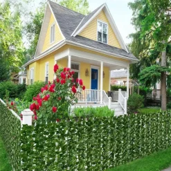 DTOPBUYAGE - Lierre artificiel pour décoration extérieure feuilles de pommier dtopbuyage