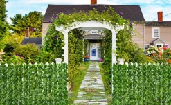 DTOPBUYAGE - Lierre artificiel pour décoration extérieure feuilles de pommier dtopbuyage