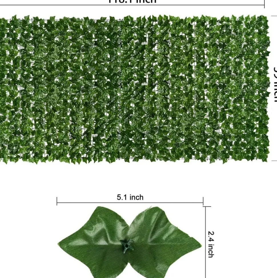 DTOPBUYAGE - Lierre artificiel pour décoration extérieure dtopbuyage