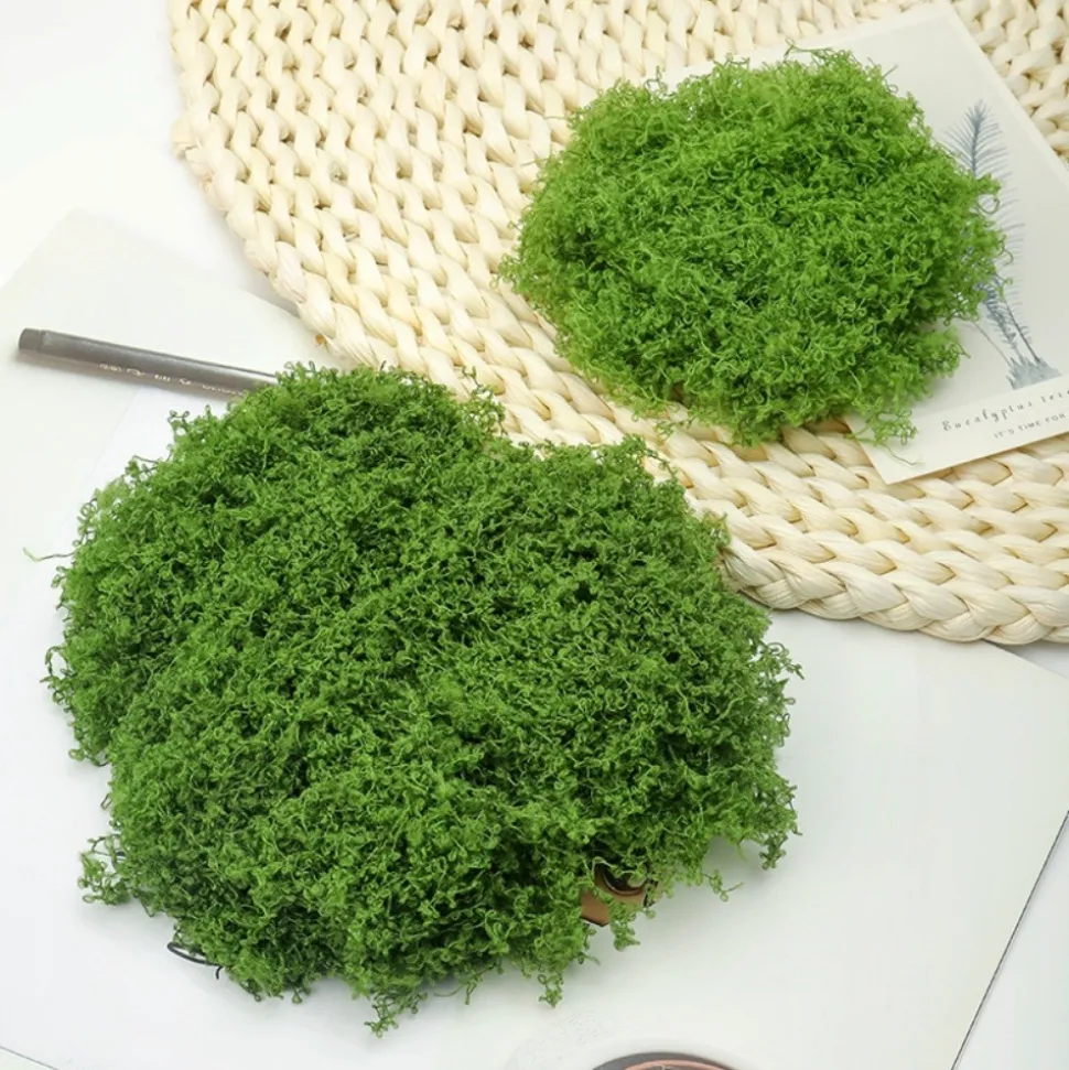 DTOPBUYAGE - Mousse artificielle pour décoration de jardin pack de 2 dtopbuyage