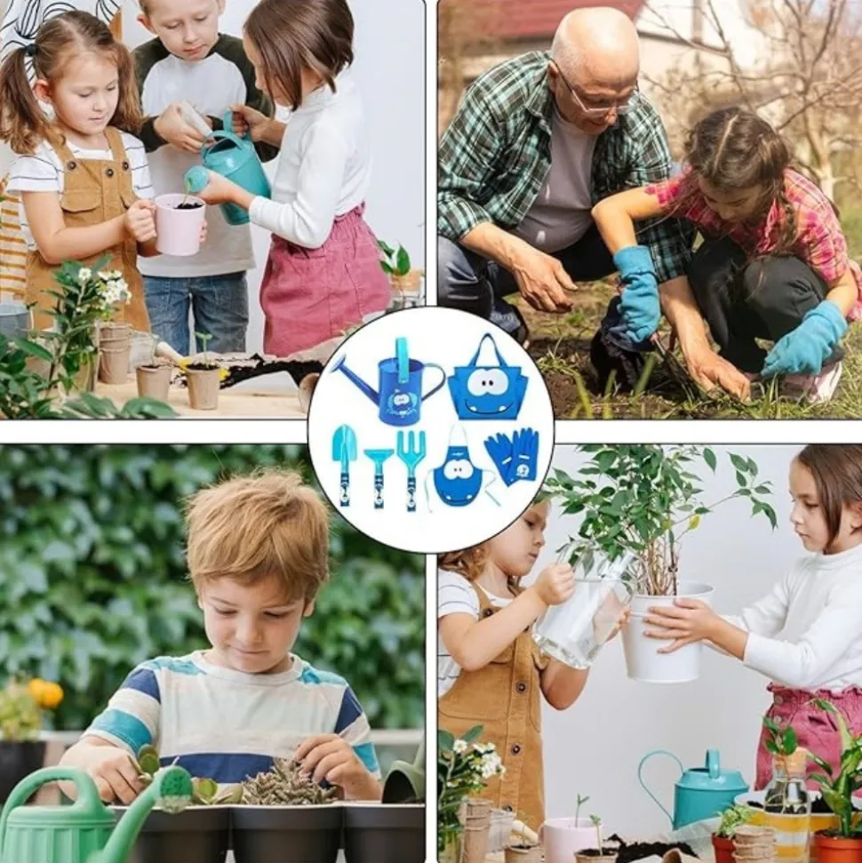 DTOPBUYAGE - Outils jardin râteau multifonction enfants