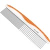 DTOPBUYAGE - Peigne pour chien et chat - dents en acier inoxydable