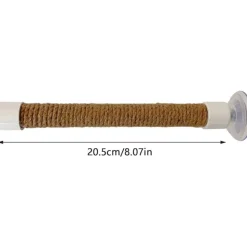 DTOPBUYAGE - Perchoir ventouse accessoire oiseaux