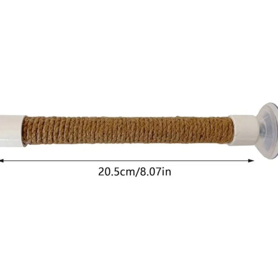 DTOPBUYAGE - Perchoir ventouse accessoire oiseaux