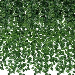 DTOPBUYAGE - Rameaux de lierre artificiels et feuilles fausses pour décoration suspendue dtopbuyage