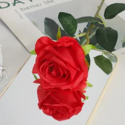 DTOPBUYAGE - Rose artificielle en velours pour décoration 10pcs dtopbuyage