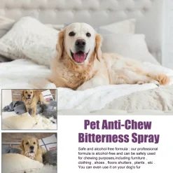 DTOPBUYAGE - Spray amer anti - mastication pour animaux de compagnie, 50 ml - dtopbuyage