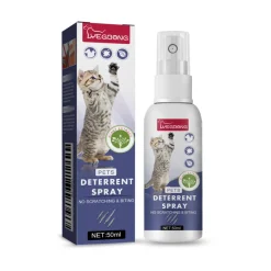 DTOPBUYAGE - Spray anti-griffure pour animaux de compagnie, 50 ml, en boîte - dtopbuyage