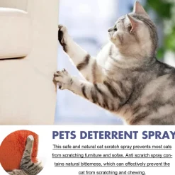 DTOPBUYAGE - Spray anti-griffure pour animaux de compagnie, 50 ml, en boîte - dtopbuyage