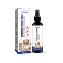 DTOPBUYAGE - Spray anti-puces pour animaux de compagnie 100 ml