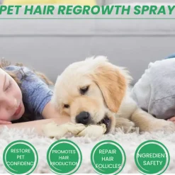 DTOPBUYAGE - Spray pour stimuler la croissance des poils des animaux de compagnie, 30 ml