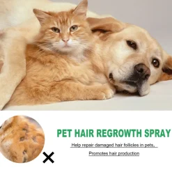 DTOPBUYAGE - Spray pour stimuler la croissance des poils des animaux de compagnie, 30 ml