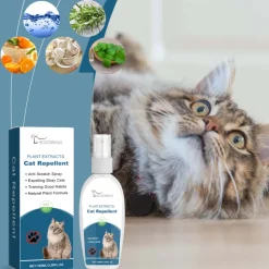 DTOPBUYAGE - Spray répulsif anti - chat pour intérieur, 100 ml - dtopbuyage