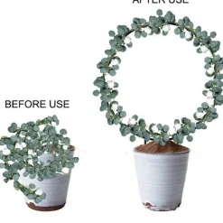 DTOPBUYAGE - Supports de treillis en fer circulaires pour plantes grimpantes dtopbuyage