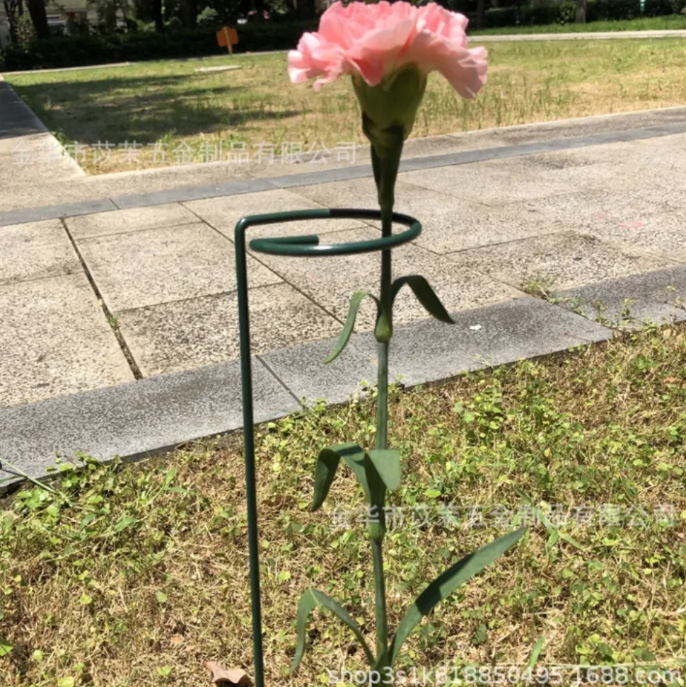 DTOPBUYAGE - Supports pour fleurs en fer forgé 30cm, 10 pièces dtopbuyage