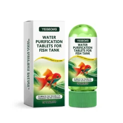 DTOPBUYAGE - Tablettes nettoyantes d'eau pour aquarium, 35 tablettes - dtopbuyage