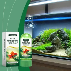 DTOPBUYAGE - Tablettes nettoyantes d'eau pour aquarium, 35 tablettes - dtopbuyage