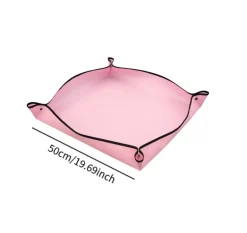 DTOPBUYAGE - Tapis de rempotage pour le jardinage rose, 50cmx50cm dtopbuyage