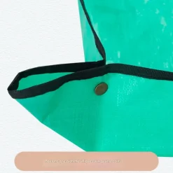 DTOPBUYAGE - Tapis pour collecter les feuilles tombées en jardinage 200 x 200 cm, ouverture 30 cm combinée dtopbuyage