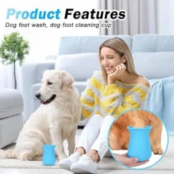 DTOPBUYAGE - Tasse de nettoyage des pieds de chien,2pcs